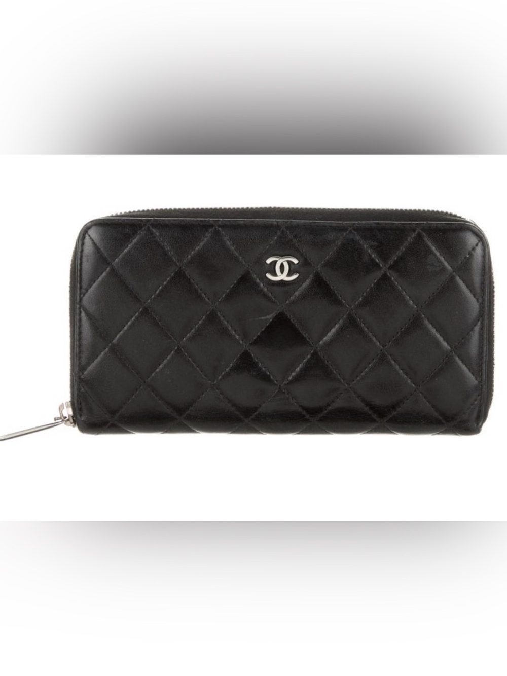 Chanel 2011 Continental full size Zip Around Wallet